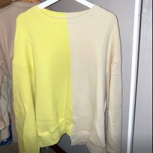 TOPSHOP Korean Style oversized thick crewneck sweater